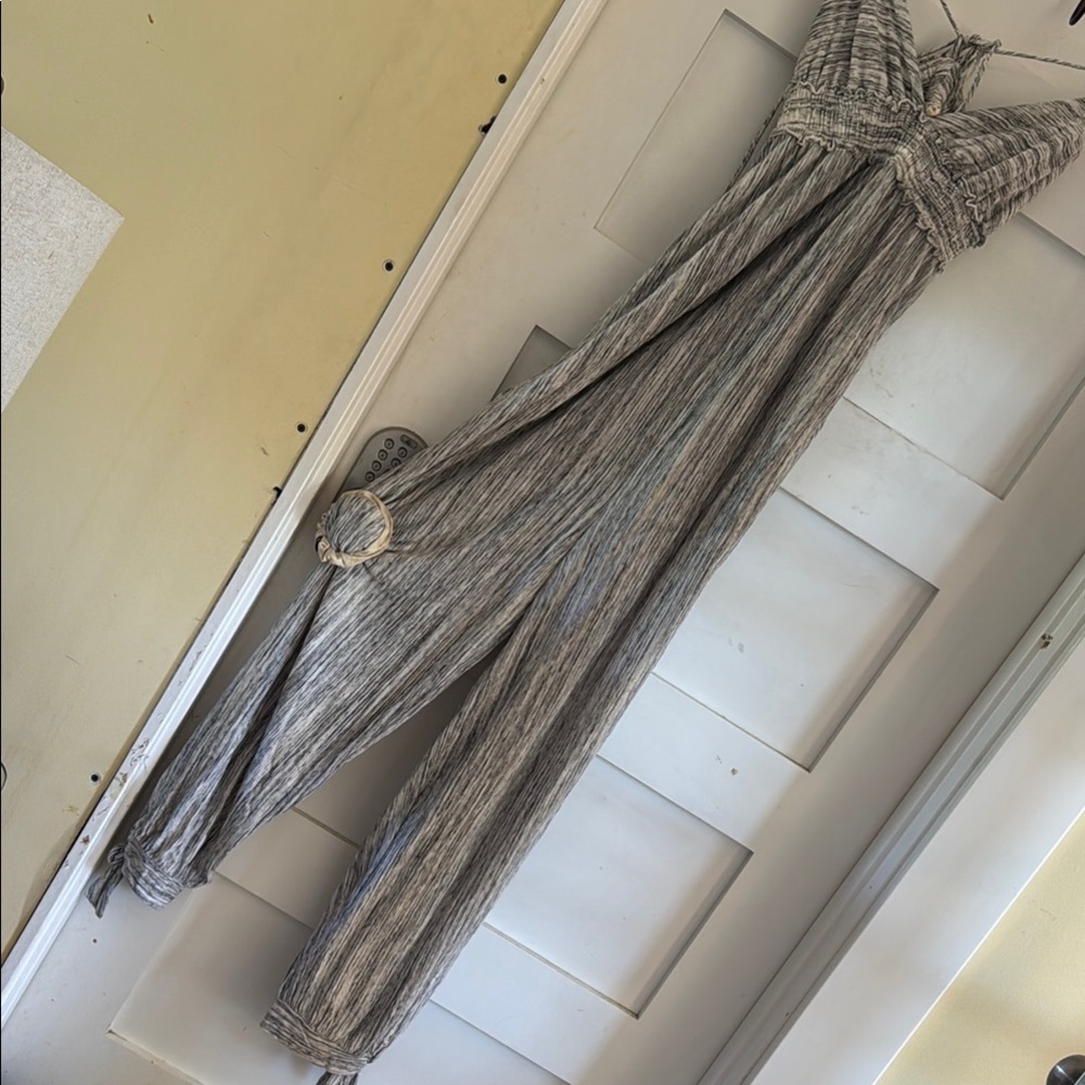 Gray Jumpsuit